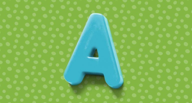آموزش حرف A