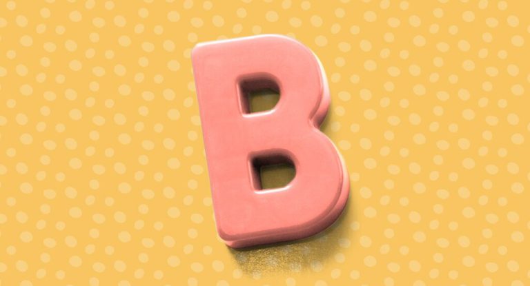 حرف B انگلیسی