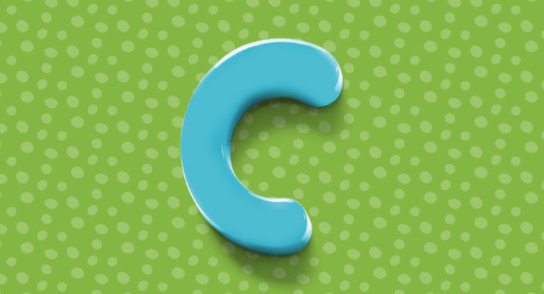 آموزش حرف C انگلیسی