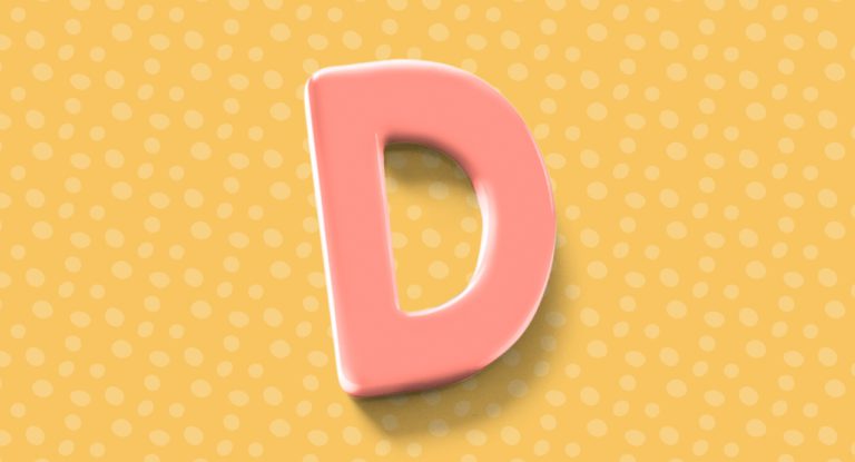 آموزش حرف D